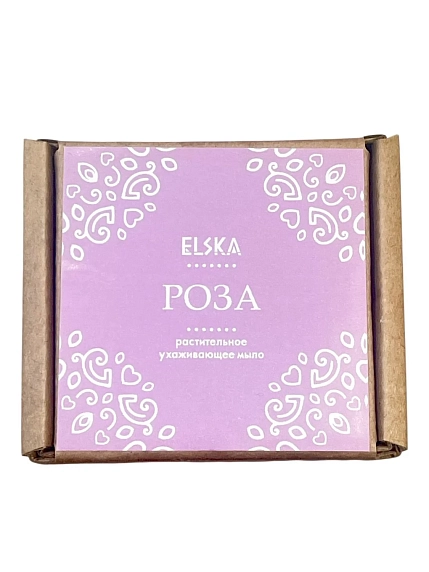 Мыло ELSKA Cosmetics «Роза», 60 гр, фото 2.