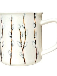 Кружка ручной работы Верба керамика Верба, керамика, 400 мл