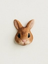 Брошь ручной работы Подарки руками «Зайчик», полимерная глина, превью фото 1