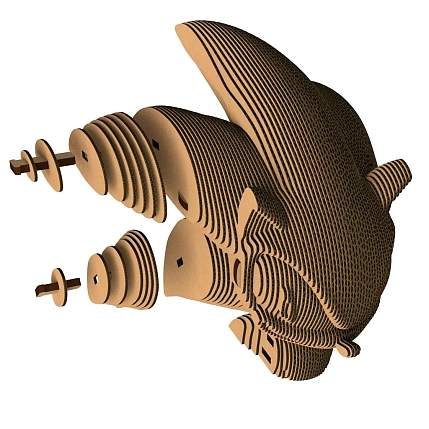 Картонный конструктор 3D «Соник», фото 4.