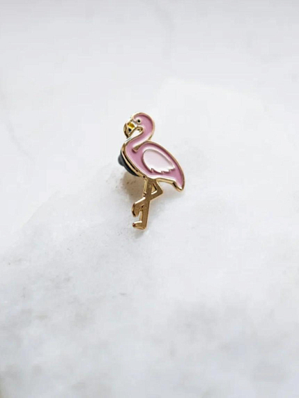 Металлический пин WAF WAF «Фламинго», фото 2.