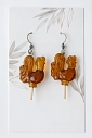 Серьги Подарки руками «Карамельные петушки», полимерная глина, превью фото 3