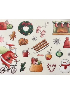 Стикерпак «Дед Мороз», А5