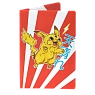 Обложка на паспорт New Wallet «New Pokemon», красная, превью фото 1
