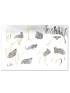 Открытка «Рябчики»