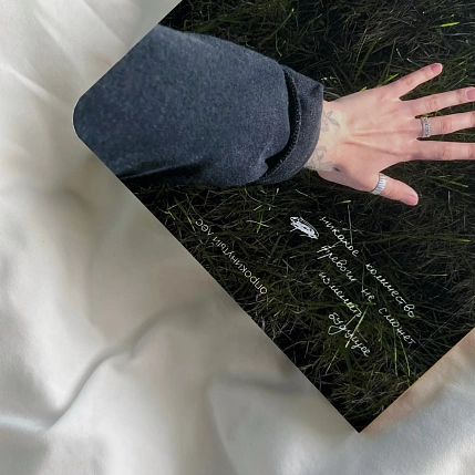 Блокнот «Принятие» в точку, 13 х 13, 60 листов, серый, фото 3.