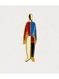 Металлический значок Heart of Moscow «Спортсмены 3» серия Авангард