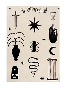 Стикерпак Ладан керамика «Universe», А6