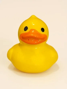 Керамическая фигурка Утёнок, 4 см