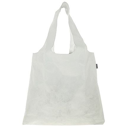 Сумка-шоппер Ranzel Bags Borsa White, тайвек, белая, фото 1.