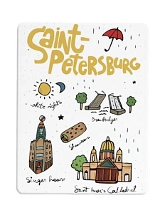 Магнит «Assorti Saint-Petersburg»