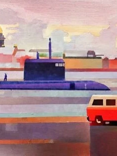 Картхолдер двойной Василий Аникин «SPb 23», экокожа,