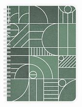 Планер на неделю Creative «Зелёная геометрия»