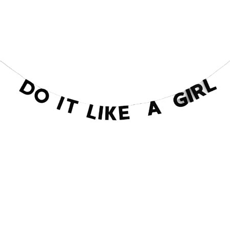 Гирлянда «DO IT LIKE A GIRL»