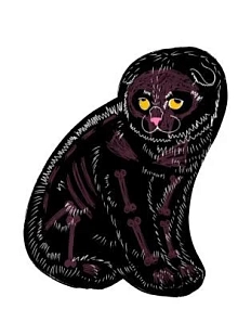 Постер интерьерный Pablo Radini «Котик», А4