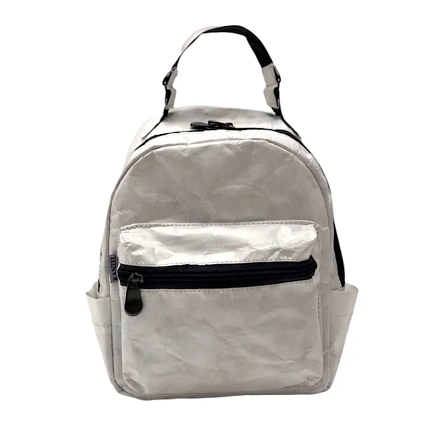 Рюкзак Ranzel Bags «Nooky White», тайвек, белый, фото 1.