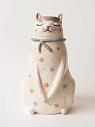 Ваза РиРи керамика «Кошка в шарфике», керамика, превью фото 1