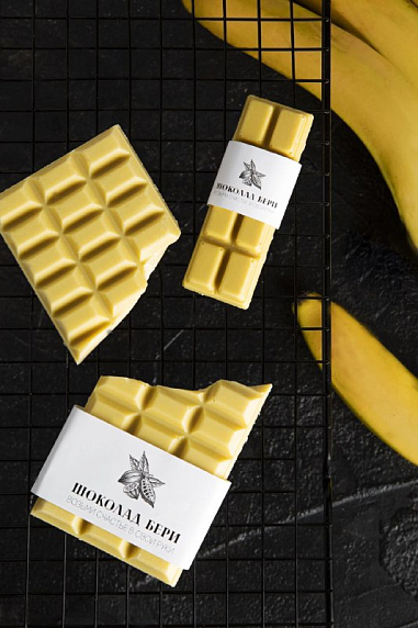 Шоколад Банановый 100 г, фото 1.