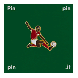 Значок «Футболист Португалия»