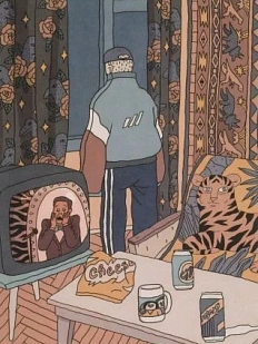 Обложка на паспорт Валя Карнавалова «Гопник», ПВХ