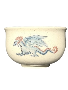 Чаша-тяван ручной работы Керемет «Дракон», керамика, 11,5 см