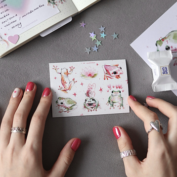 Мини-стикерпак «Жаби», фото 4.