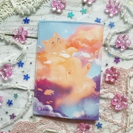 Обложка на паспорт Лавкот «Кото-облако», фото 2.