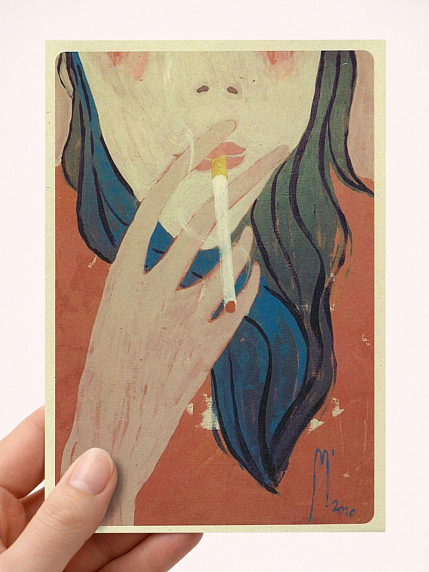 Открытка Максим Савва «Portrait of Alice», А6, фото 1.