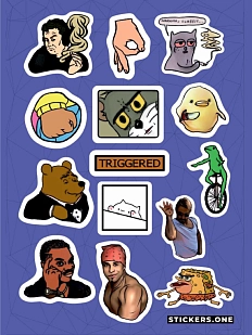 Стикерпак «Meme #2»