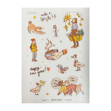 Стикерпак «Make a wish», А6, фото 1.