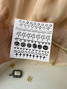 Стикерпак «Детали», 8,5 х 8,5 см