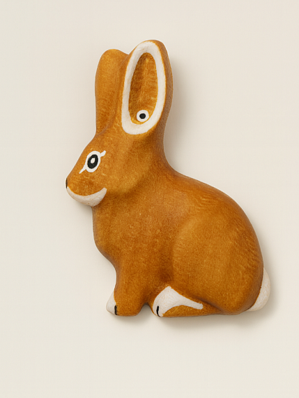 Брошь «Заяц», фото 1.