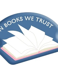 3Д Стикер на телефон «In book we trust», объёмный