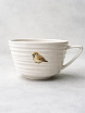 Чашка для чая ручной работы Мадам де Тюль с фигуркой внутри Котик, фарфор, 250 мл, превью фото 4