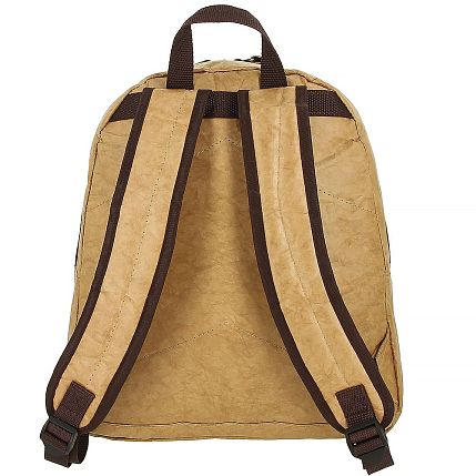 Рюкзак Ranzel Bags «Torvi Kraft», крафт, тайвек, бежевый, фото 4.