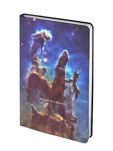 Ежедневник недатированный, BRAUBERG «SpaceX», А5