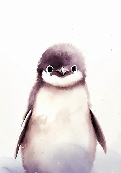 Картхолдер двойной DARI DARI «Пингвинёнок», экокожа, фото 1.