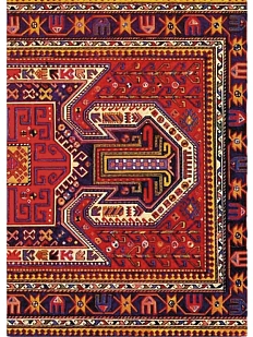 Обложка на паспорт Валя Карнавалова «Ковёр», ПВХ, искусственная кожа