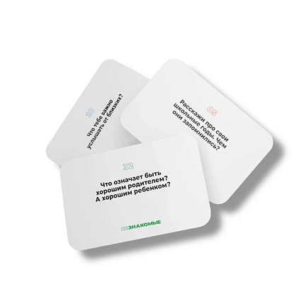 Карточная игра «Незнакомые» для семьи, фото 3.