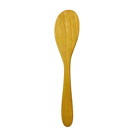 Лопатка из акации овальная, 27 см, фото 1.