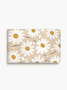 Обложка на студенческий билет DARI DARI «Ромашки», экокожа