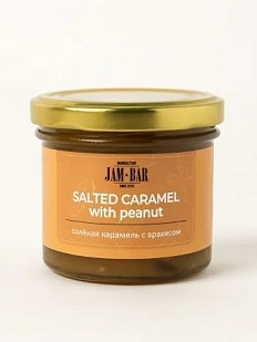Cолёная карамель ДжемБар с арахисом, 110 г