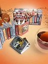 Чайный набор листовой Книжная полка, черный чай «Русская классика», 12 пакетиков, превью фото 4