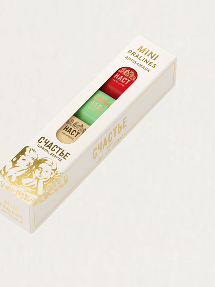 Мини-пралине Счастье Ассорти, 6 шт, фото 2.