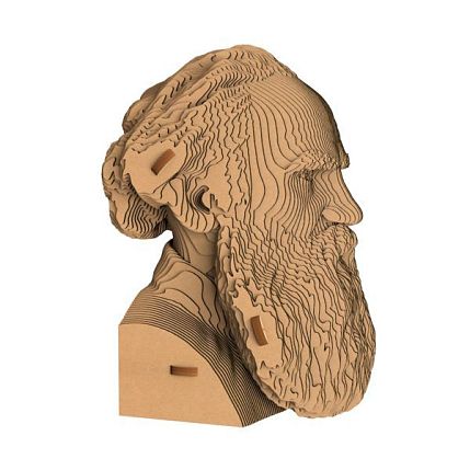 Картонный конструктор 3D «Лев Толстой», фото 2.