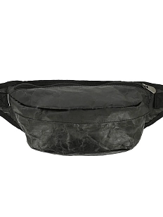 Поясная сумка Ranzel Bags «Baggy Black», тайвек, чёрная
