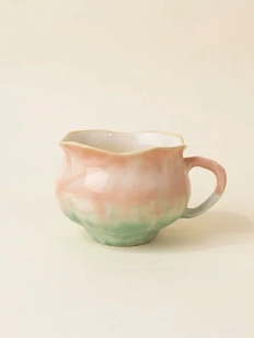 Кружка ручной работы Быкова керамика «Цветок», керамика, 300 мл