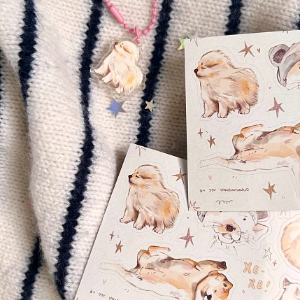 Мини-стикерпак «Собачки», фото 3.