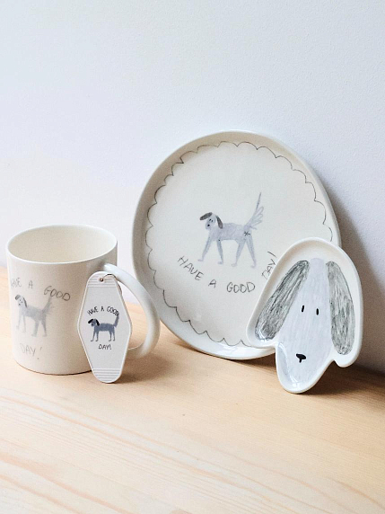 Брелок ручной работы Ладан Керамика «Пюс», 7 см, фото 3.