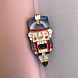 Брошь ручной работы «Щелкунчик», Partala ceramics, превью фото 2